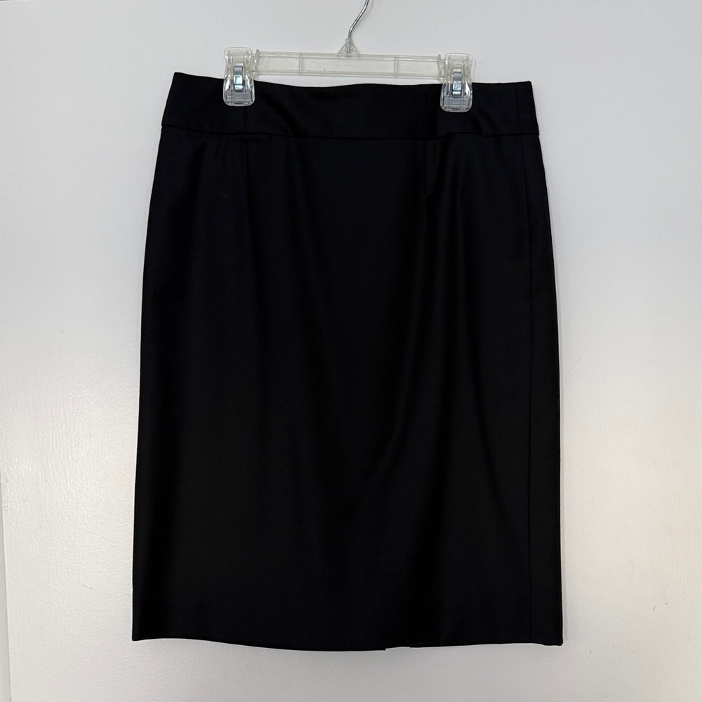 J. Crew NWOT Size 4 Classic Black Pencil Skirt